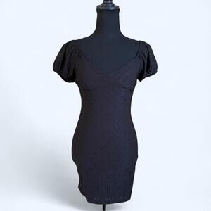 Vintage Y2K Ambiance black dress Size Small